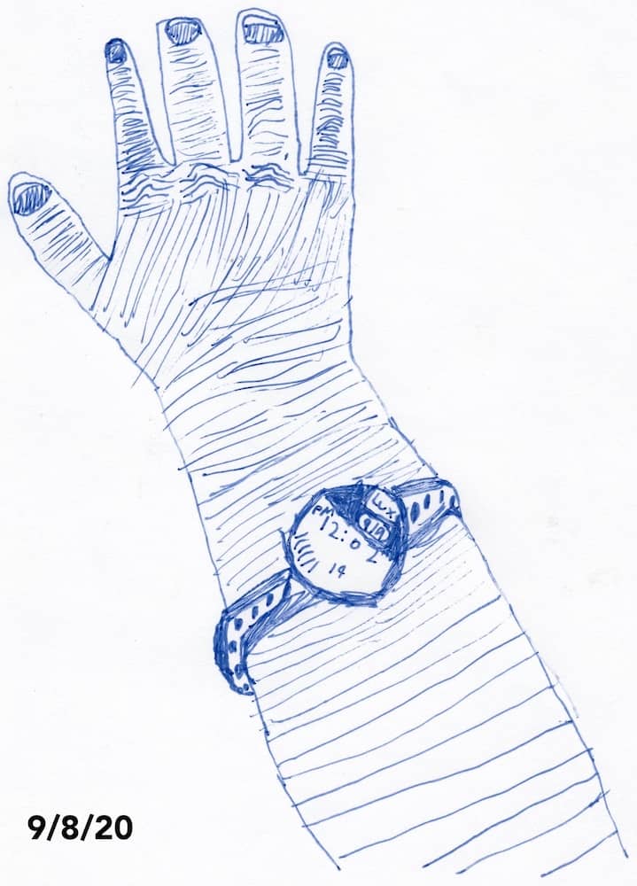 Artwork titled 'Hand' on 2020.09.08