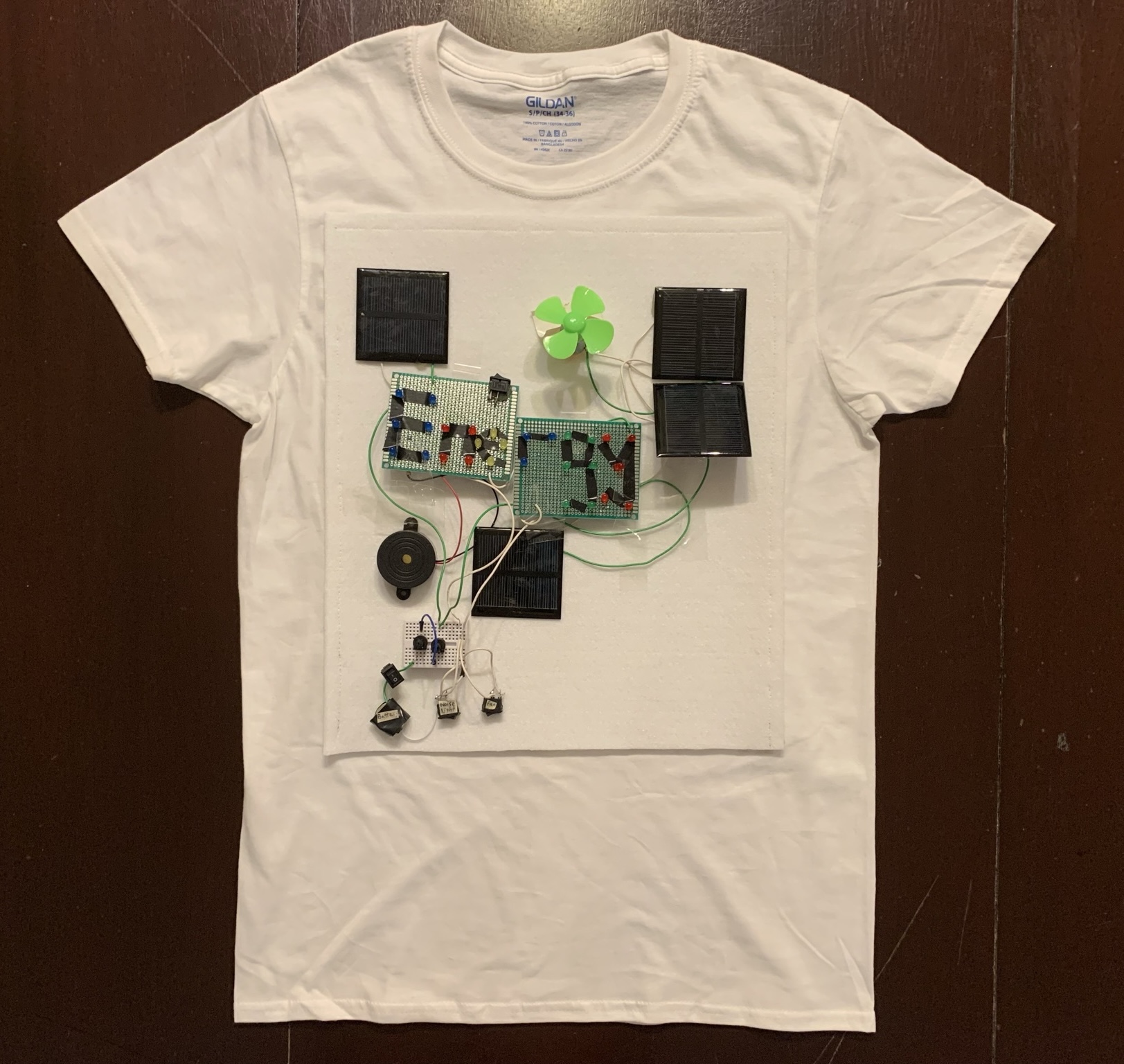 Energy T-Shirt Photo Closeup