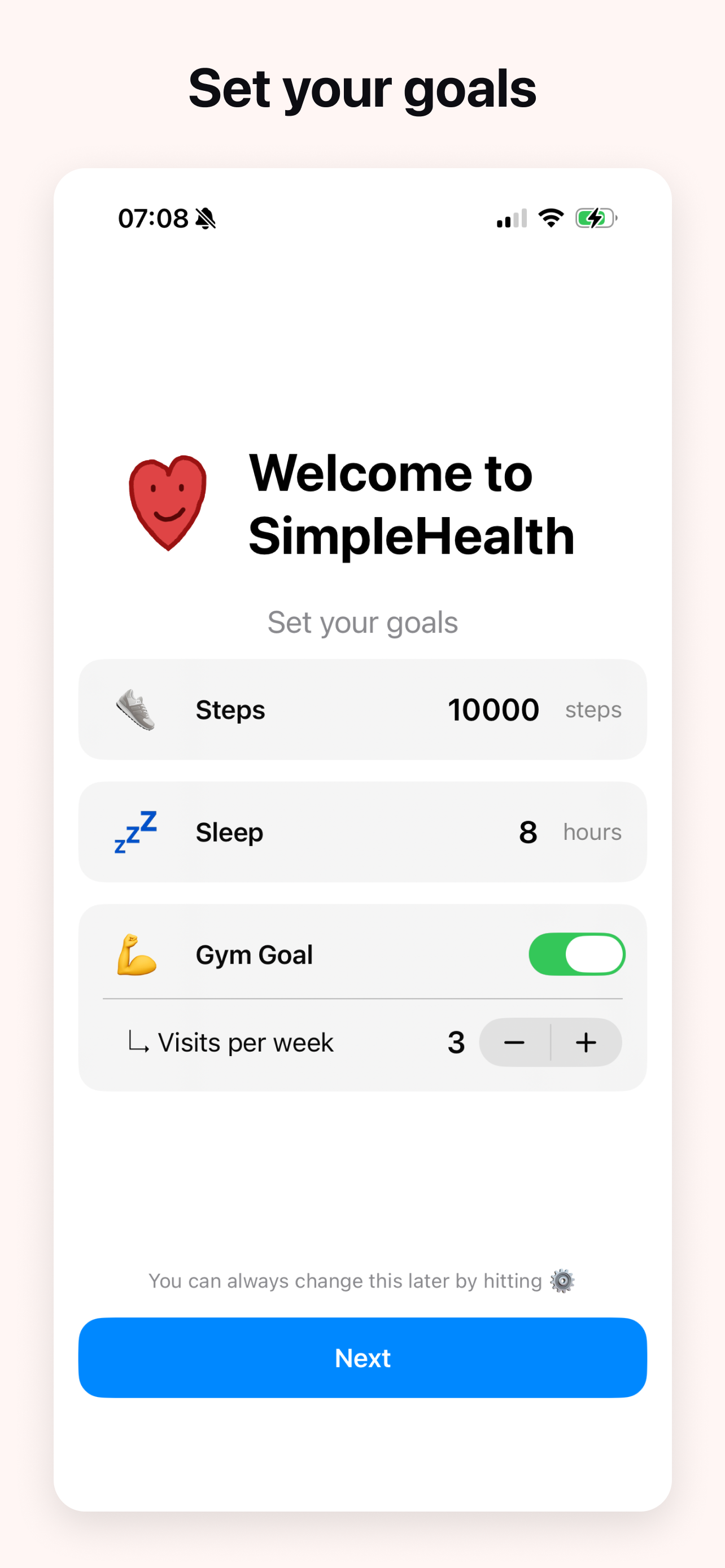 SimpleHealth screenshot 6